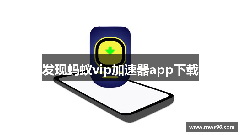 发现蚂蚁vip加速器app下载